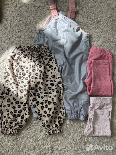 Одежда на девочку 80 86