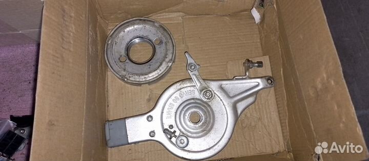 Тормоз задний барабанный для колхозника