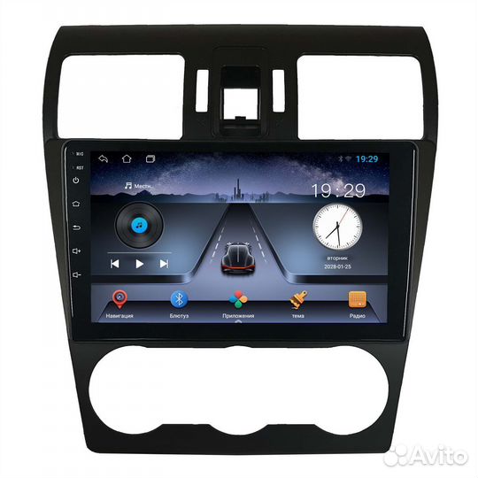 Магнитола Forester 12-18 Impreza 11-16 2/32 Qled