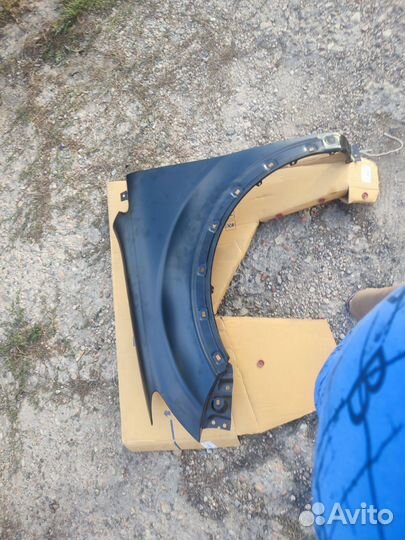 Крыло переднее левое actyon new