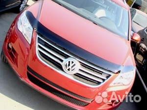 Дефлектор капота темный VW tiguan 2008-2016, NLD.s