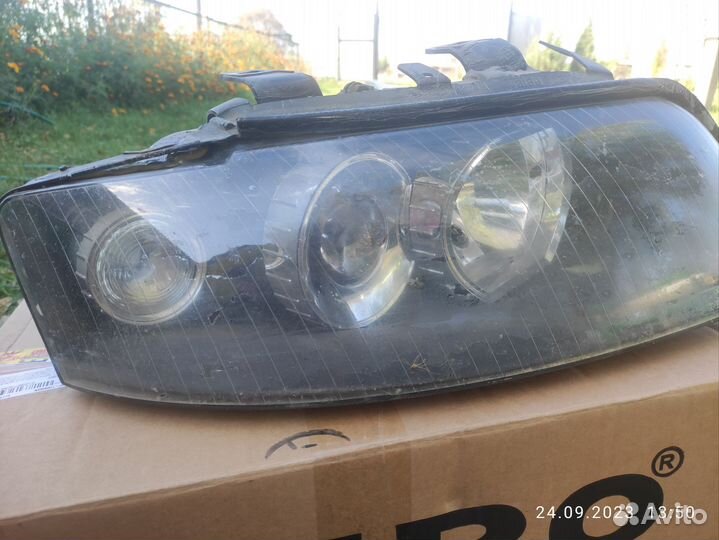 Фары на audi a4 б6