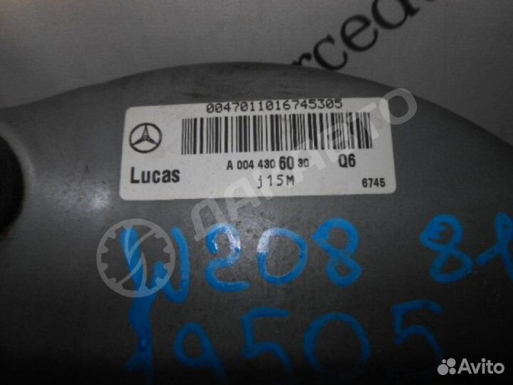 Усилитель тормозов вакуумный Mercedes-Benz Clk
