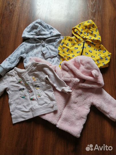 Вещи на девочку 68-80