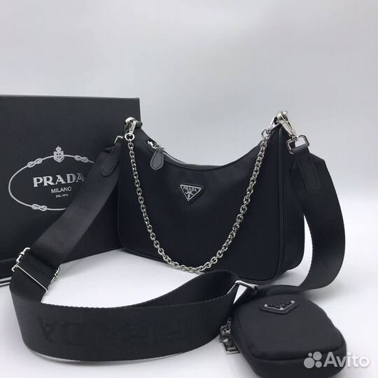 Сумка в стиле prada