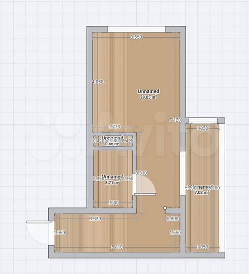 1-к. квартира, 39 м², 12/19 эт.