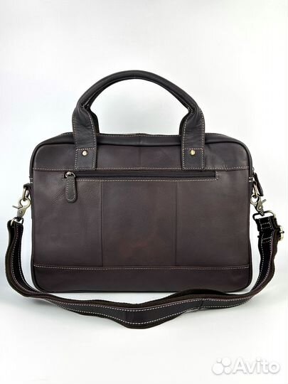 Мужская кожаная сумка для документов