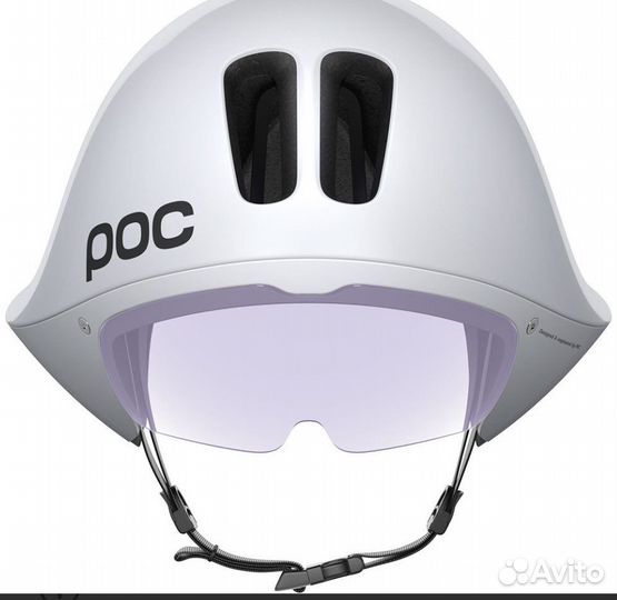 POC Helmet M/L белый глянец