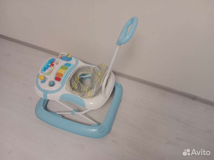 Ходунки детские babyton с ручкой