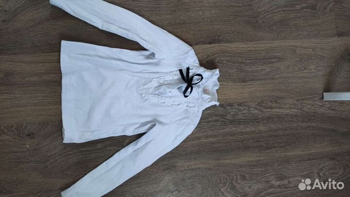 Блузки школьные 122 128