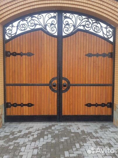 Кованые ворота любой сложности