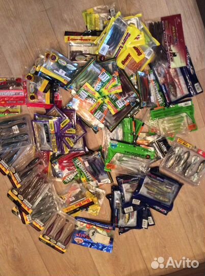 Комплект силиконовых приманок