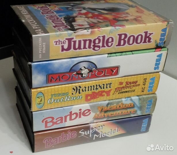 Картриджи sega