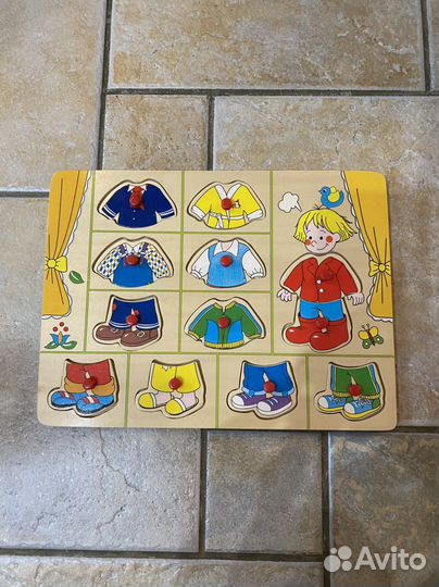 Развивающие деревянные игрушки