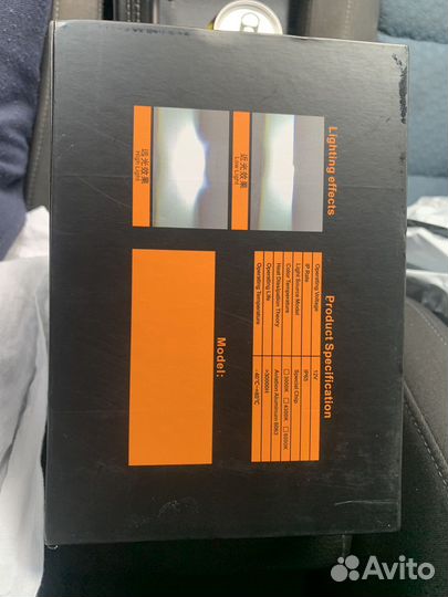 Светодиодные лампы led h7 с линзой