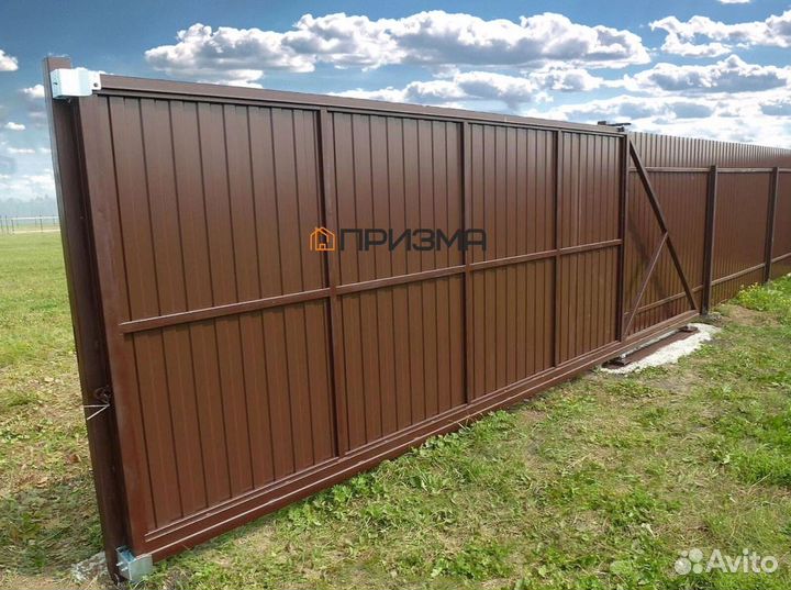 Откатные ворота с гарантией