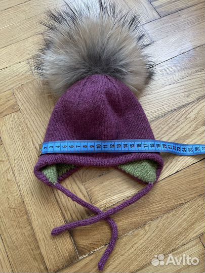 Шапка шерстяная для девочки