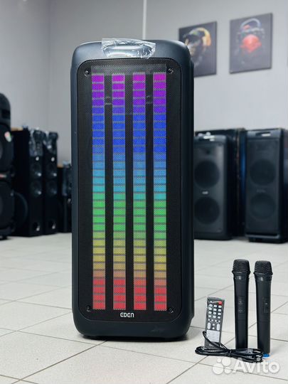 Блютуз колонка eden 1019 1200W большая jbl колонка