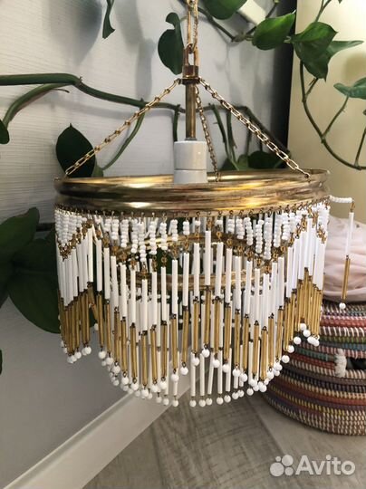 Винтажная Чешская люстра 70-е гг