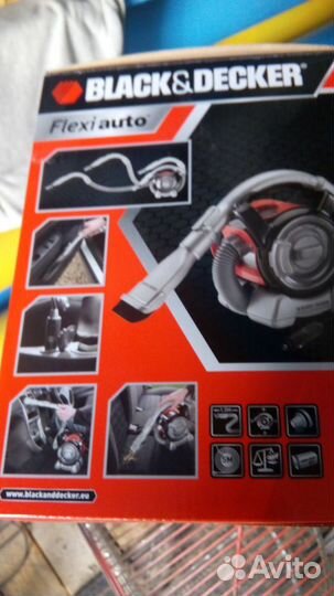 Пылесос black&decker автомобильный