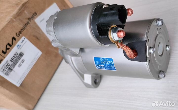 Стартер Hyundai / KIA 36100-2B020 (Valeo 1250303)