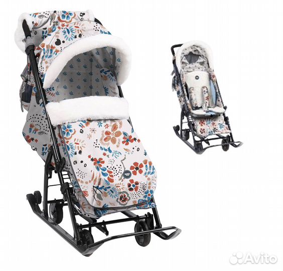 Санки коляска Ника 7 5