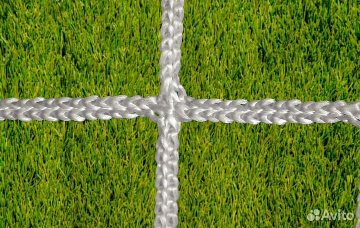 Сетка для футбольных ворот 7,5*2,5 м нить 4,0 мм