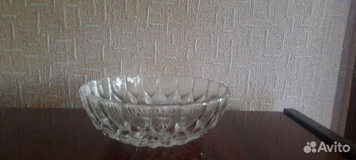 Салатник хрустальный СССР