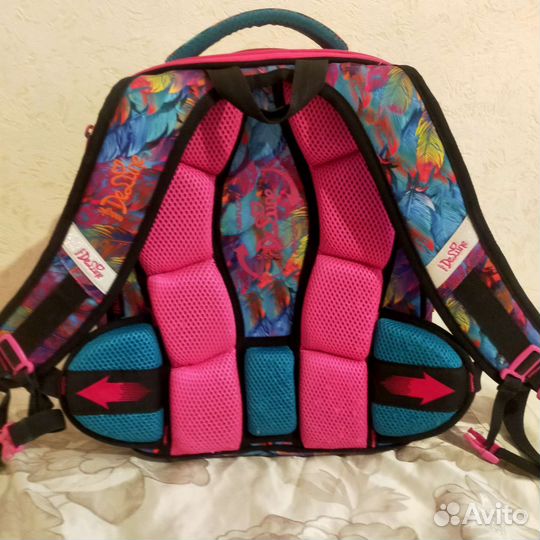 Рюкзак школьный для девочки DeLune (оригинал)