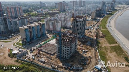 Ход строительства ЖК «ПОЛЮСА» 3 квартал 2022