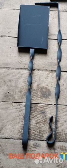 Мангал с Коваными ножками Подарок совок+кочерга