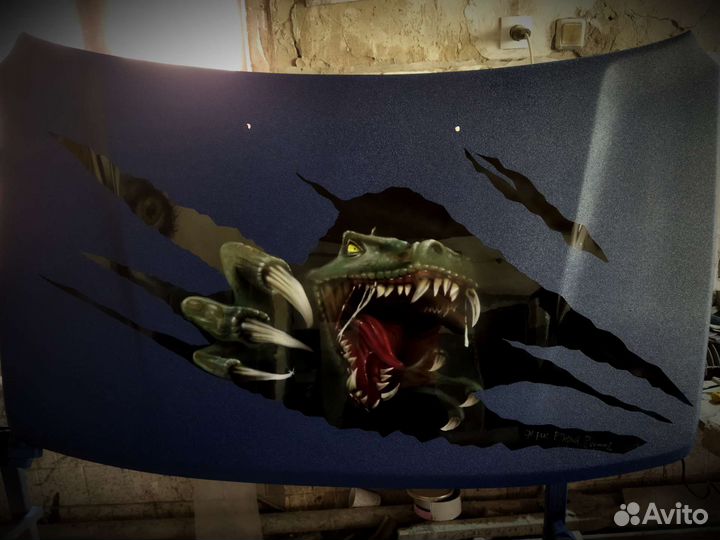 Аэрография покраска авто