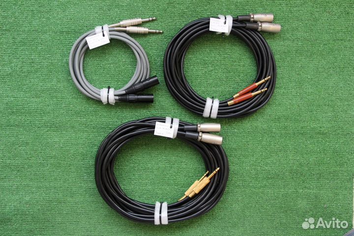 Мониторные 2XLR-2Jack 3 комплекта, Япония