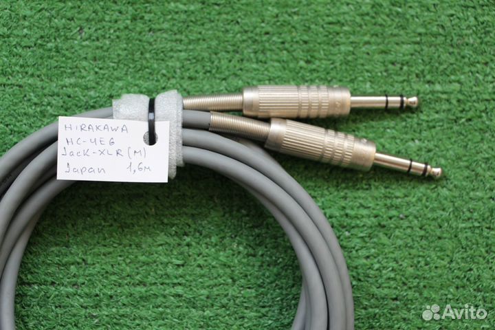 Мониторные 2XLR-2Jack 3 комплекта, Япония