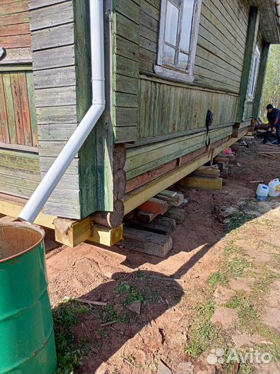 Фундамент, Подъём домов, Кровля