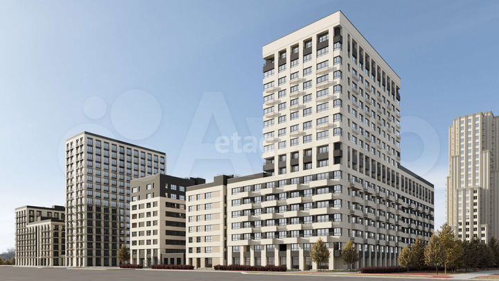 Квартира-студия, 35,3 м², 7/17 эт.