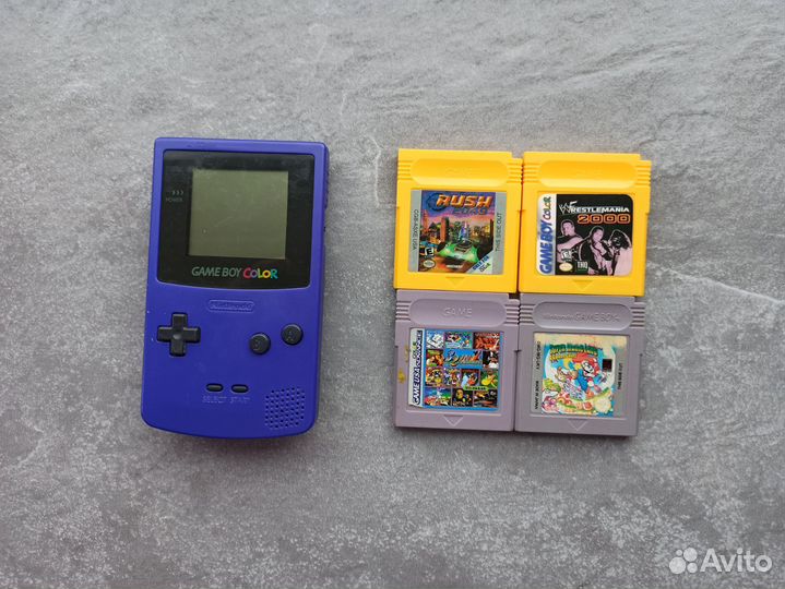 Game boy advance sp и game boy color