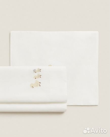 Постельное белье в детскую кроватку zara home