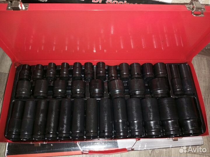 Набор ударных головок для гайковерта