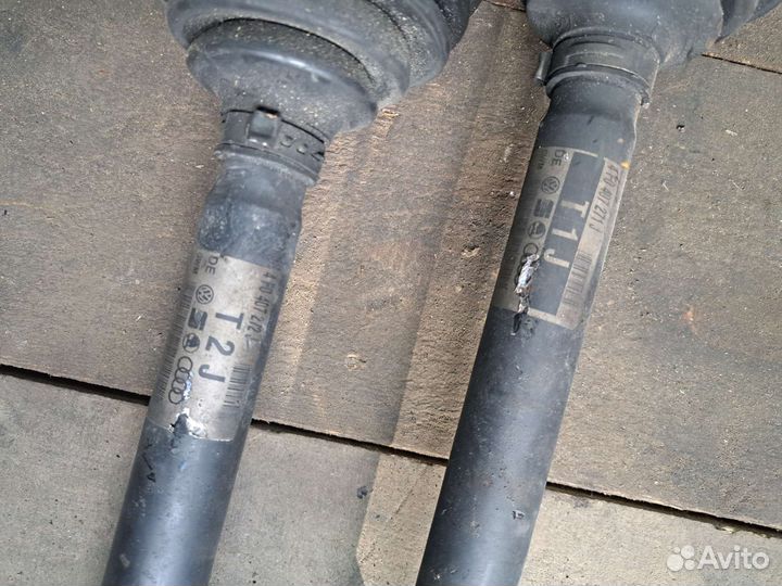 Привода передние ауди а6с6 2.8 bdx 3.2 auk