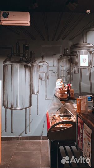 Роспись стен, меловых досок