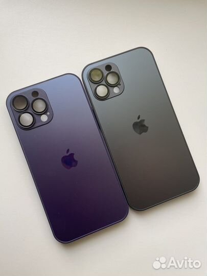 Графитовый чехол для iPhone 12/13/14/Pro/Max