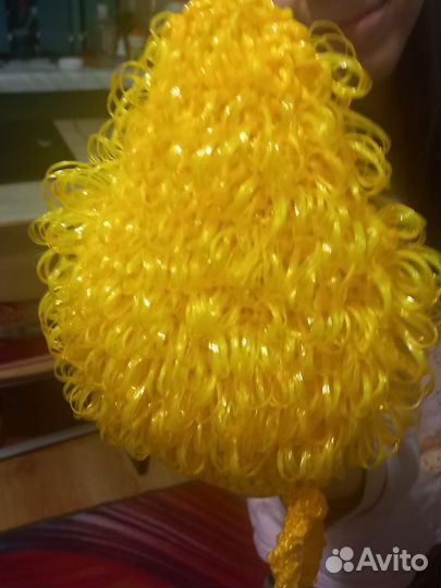 Мочалка ручной работы