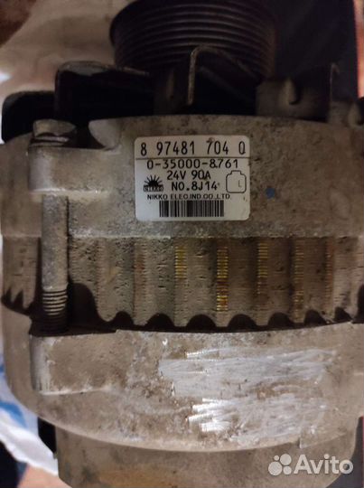 Генератор isuzu 8974817040