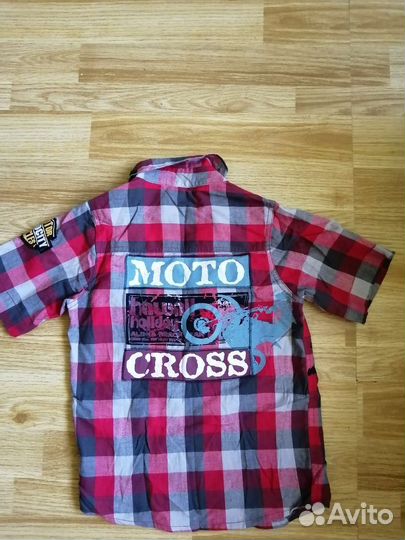 Рубашка на мальчика рост 116-122