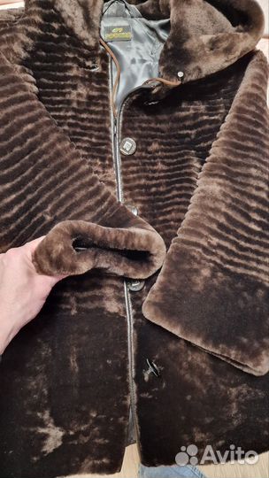 Шуба мутоновая 44