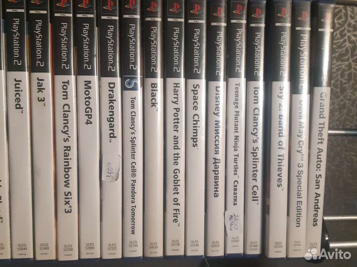 Диски на пс 2 PlayStation 2