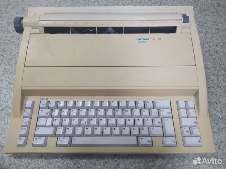 Электронная печатная машинка Optima SP50