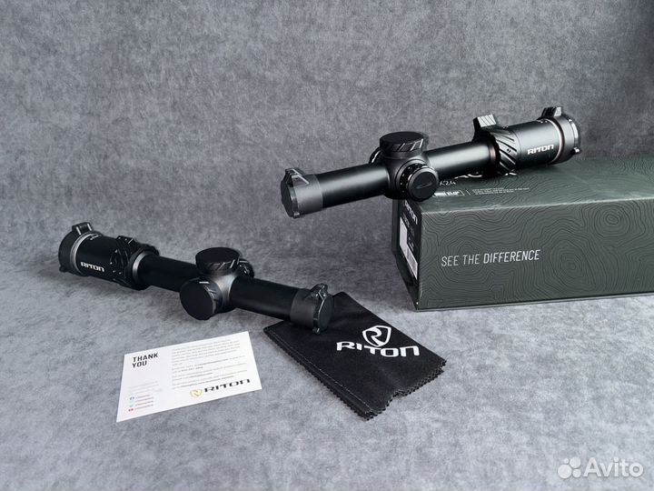 Оптический прицел Riton X3 Tactix 1-8x24 2023