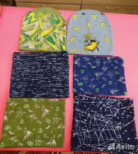 Шапки трикотажные легки осенние и зимние